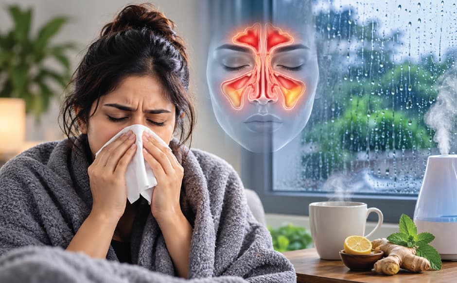 How to Treat Sinus Infections During Monsoon in Kozhikode